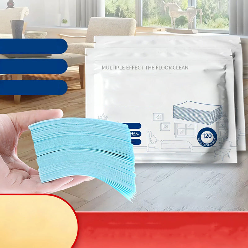 Water-soluble floor cloth
