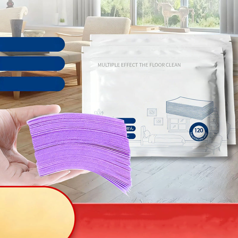 Water-soluble floor cloth