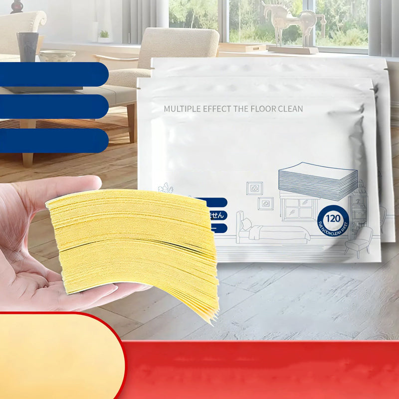 Water-soluble floor cloth