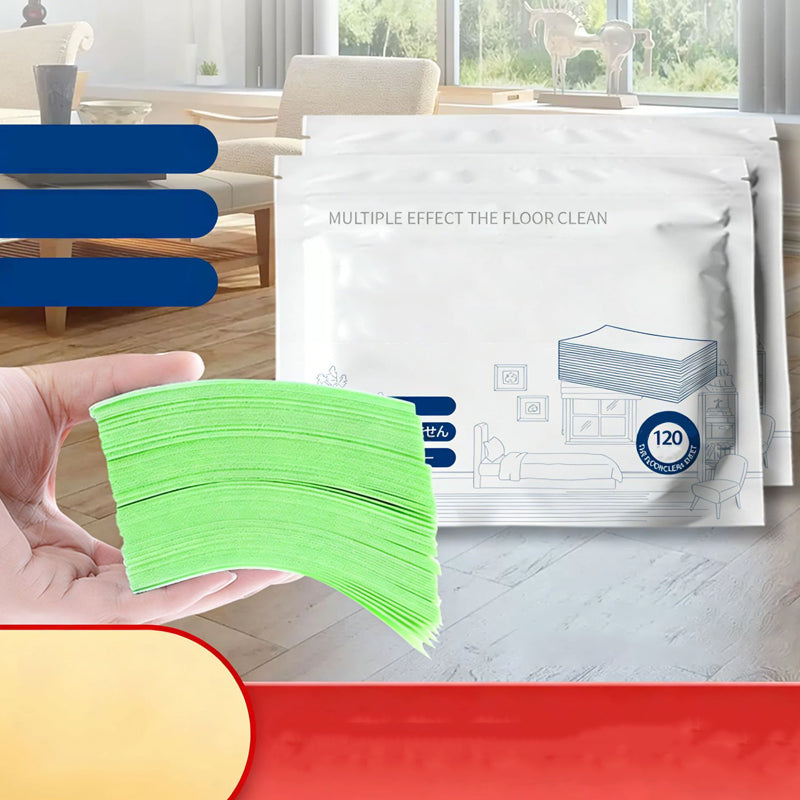 Water-soluble floor cloth