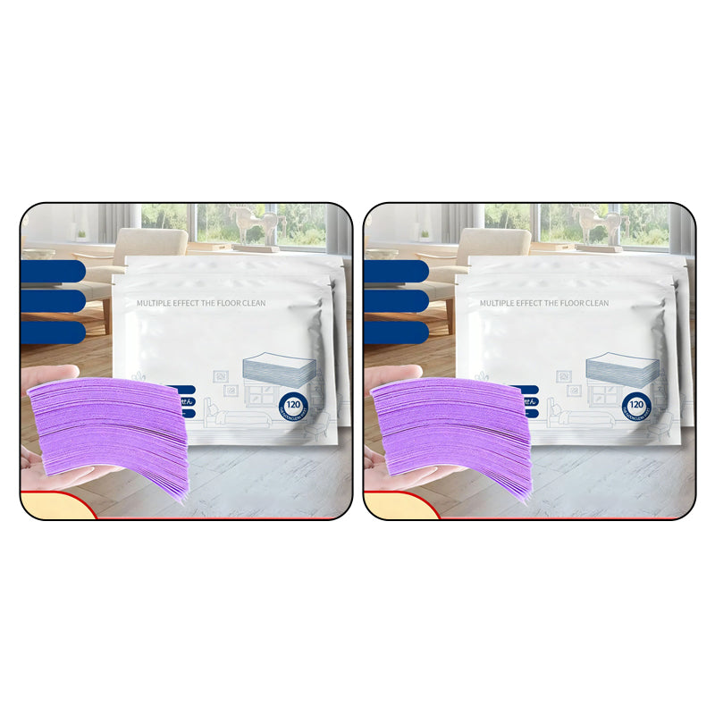 Water-soluble floor cloth
