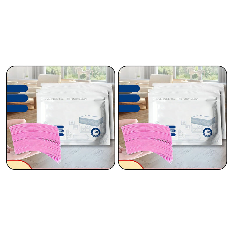 Water-soluble floor cloth