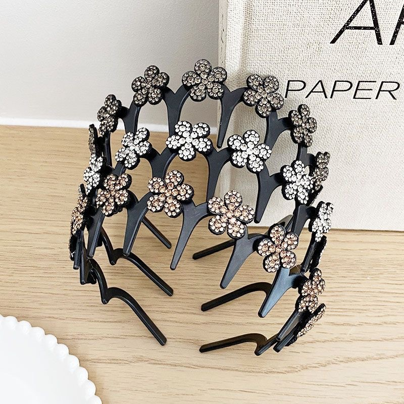 💥Set of wave-shaped crystal hairbands – Lightweight, non-slip and girly hair accessories; sparkling wave-shaped hairbands with crystal details for weddings and everyday wear; girly and feminine accessorie
